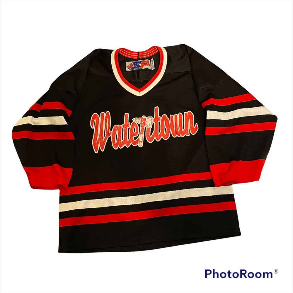 Watertown Black and Red Men's Jersey